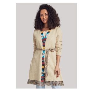 Faherty B Yellow Tail Duster Size xs/s